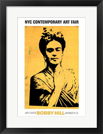 Framed Art Kahlo by Bobby Hill | 20 x 13 7/8