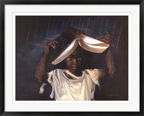 Framed Art Sheltered by Edwin Lester | 26 x 34