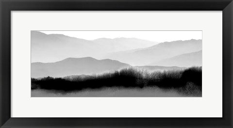 Framed Art Zen Landscape I 8 x 20