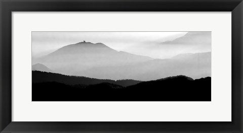Framed Art Zen Landscape II 8 x 20