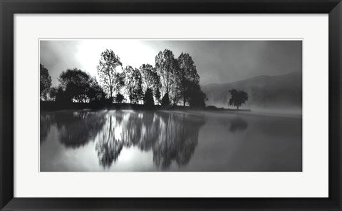 Framed Art Dawn 12 1/2 x 24 1/2