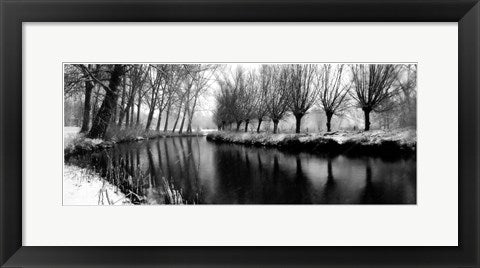Framed Art Snowy River 8 x 20