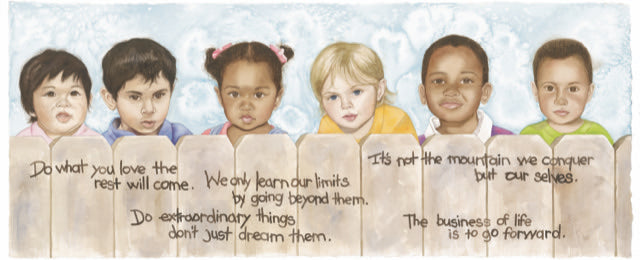 All Gods Children by Kenneth Gatewood Wall Art Decor 12x24 Art Print