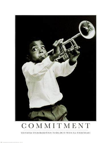 Framed Art Commitment 28 x 22