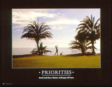 Framed Art Priorities 16 x 20