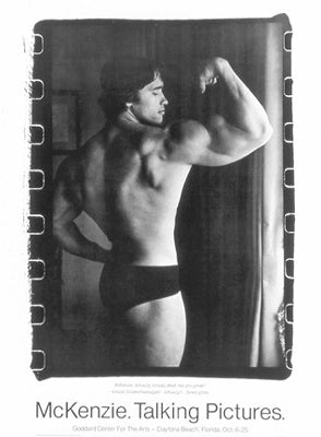 Framed Art Schwartzenegger by Roger McKenzie | 28 1/2 x 21 3/4