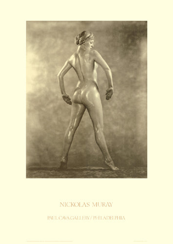 Framed Art Platinum Photograph of Martha Laber, circa 1920 by Nickolas Muray