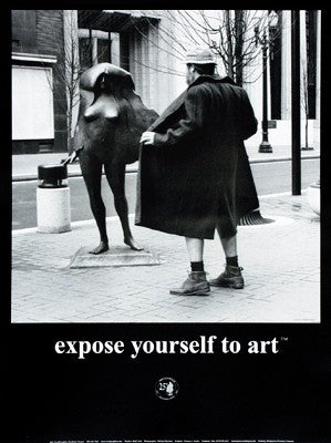 Expose Yourself to Art by Mike Ryerson | 24 x 18 Fine Art Print