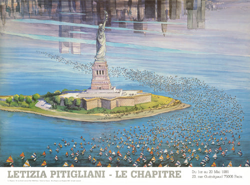 Framed Art Boat Race by Letizia Pitigliani | 24 7/8 x 33 1/2