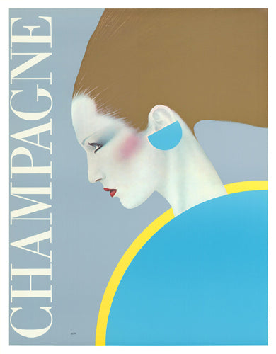 Champagne by Razzia | 31 x 24 Fine Art Print