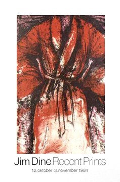 A Robe in Los Angeles by Jim Dine | 30 x 19 1/4 Fine Art Print
