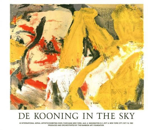 In the Sky by Willem De Kooning | 26 x 31 Fine Art Print