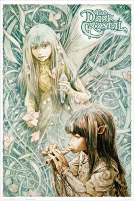 The Dark Crystal, Gelflings by Brian Froud | 36 x 24 Fine Art Print