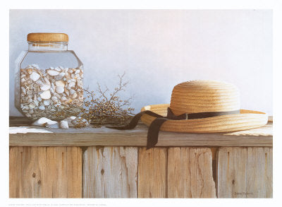 Still Life with Seashells by Daniel Pollera | 27 x 33 Fine Art Print