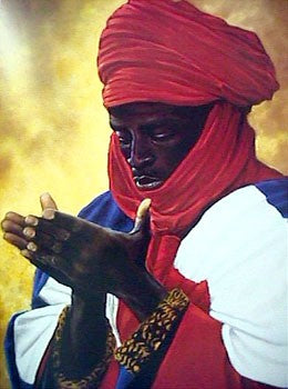 Silent Pray by Obao | 24 x 18 1/8 Fine Art Print