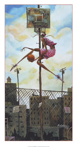 Queen B (mini) by Frank Morrison | 10 1/2 x 5 1/2 Fine Art Print