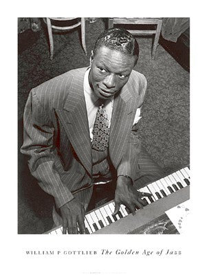 Nat King Cole by William Gottlieb | 32 x 24 Fine Art Print