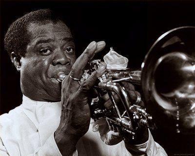 Louis Armstrong by William Gottlieb | 24 x 30 Fine Art Print