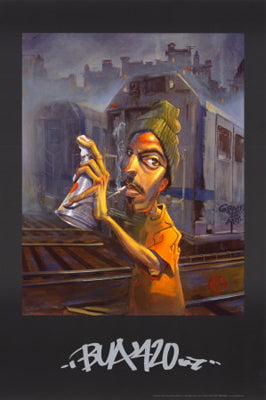 Bua 420 by Justin Bua | 34 x 24 Fine Art Print