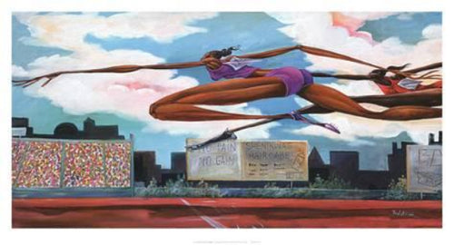 Fly Girls by Frank Morrison | 20 1/2 x 38 Fine Art Print