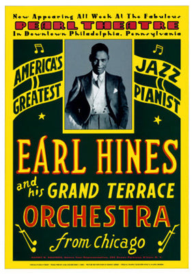 Earl Hines: Pearl Theatre, Philadelphia 1929 Wall Art