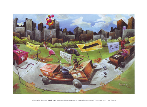 Finish Line (mini) by Frank Morrison | 8 x 11 Fine Art Print