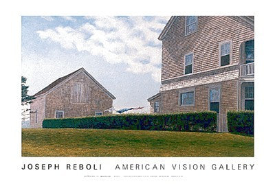Spring House Hill by Joseph Reboli | 24 x 36 Fine Art Print