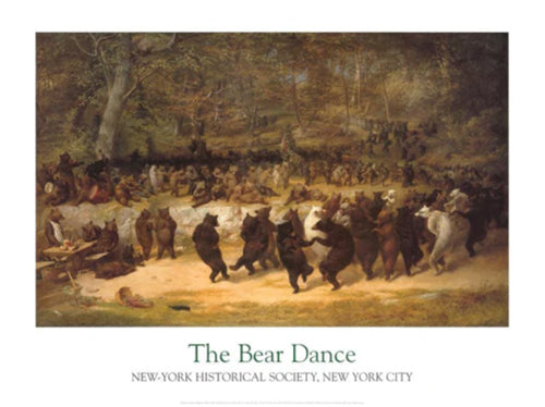 The Bear Dance by William Holbrook Beard | 27 x 36 Fine Art Print