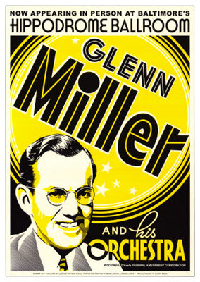 Glenn Miller: Hippodrome Ballroom, Baltimore, 1939 Wall Art