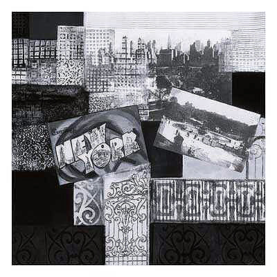 Vintage New York I by Connie Tunick | 19 3/4 x 19 3/4 Fine Art Print