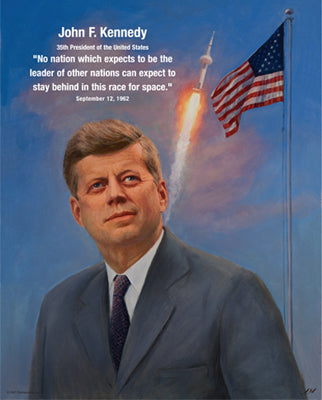 JFK by Carl Braude | 20 x 16 Fine Art Print