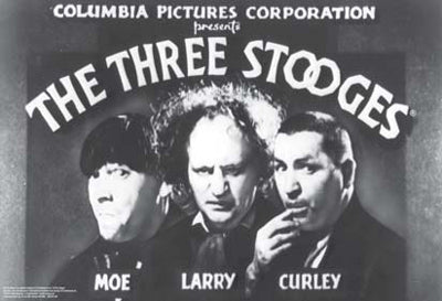 The Three Stooges: Opening Credits Wall Art | 24 x 36 Fine Art Print