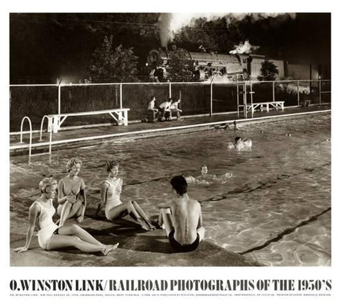 Swimming Pool, August 28, 1958, Welch, West Virginia by O. Winston 