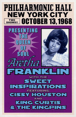 Aretha Franklin, NYC, 1968 Wall Art | 23 x 15 Fine Art Print