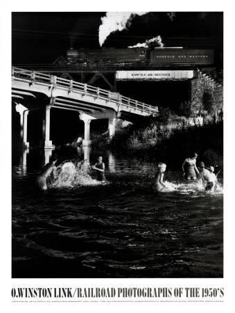 Hawksbill Creek Swimming Hole, August 9, 1956, Luray, Virginia by O