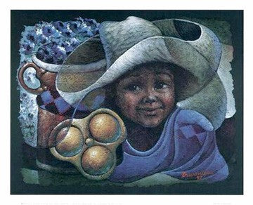 Sombrero by Lyonel Laurenceau | 18 x 22 Fine Art Print