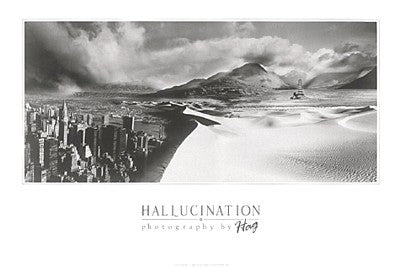 Hallucination II by Hag | 23 1/4 x 35 Fine Art Print