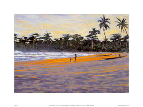 The Gold Coast by Tilly Willis | 11.8 x 15.7 Fine Art Print