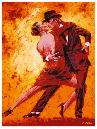Golden Tango by Terence Gilbert | 15.7 x 11.8 Fine Art Print