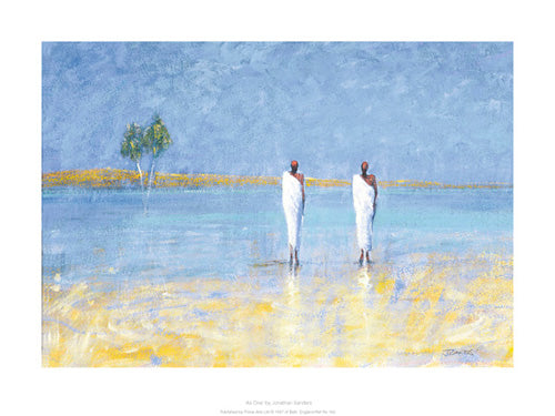 As One by Jonathan Sanders | 11.8 x 15.7 Fine Art Print