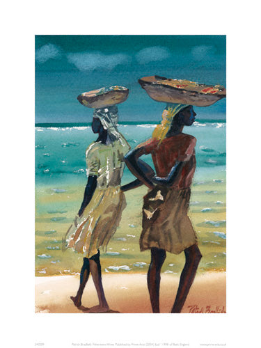 Fishermen’s Wives by Patrick Bradfield | 15.7 x 11.8 Fine Art Print