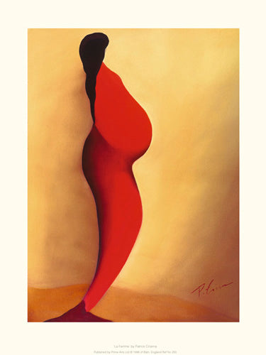 La Femme Enceinte by Patrick Ciranna | 15.7 x 11.8 Fine Art Print