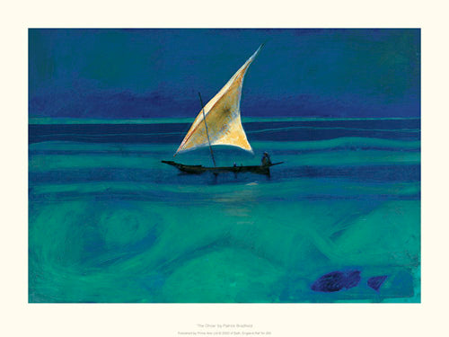 The Dhow by Patrick Bradfield | 11.8 x 15.7 Fine Art Print