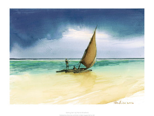 Setting Sail by Patrick Bradfield | 11.8 x 15.7 Fine Art Print