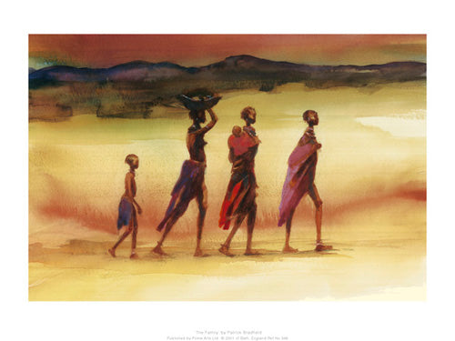 The Family by Patrick Bradfield | 11.8 x 15.7 Fine Art Print
