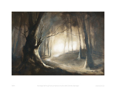 Path Through the Woods by Oliver Pengilley | 11 ¾ x 15 ¾ Fine Art Print