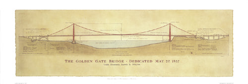 Golden Gate Bridge by Craig Holmes | 13 x 38 Fine Art Print