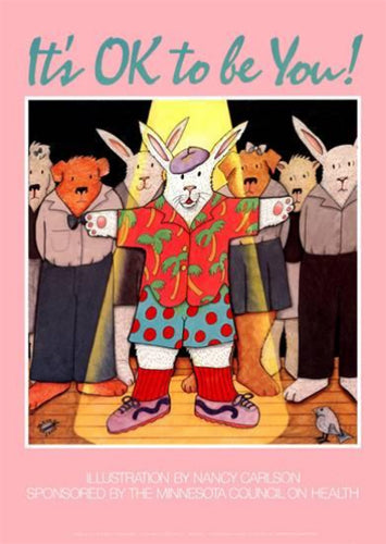 It’s OK to Be You! by Nancy Carlson | 24 x 17 Fine Art Print