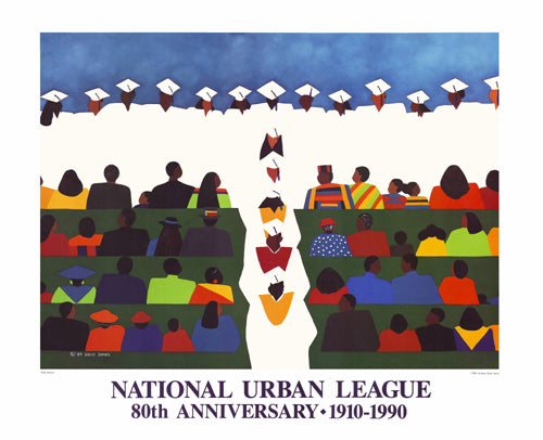 With Honors by Synthia Saint James | 28 x 35 Fine Art Print