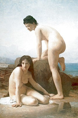 The Bathers by William-Adolphe Bouguereau | 35 x 24 7/8 Fine Art Print